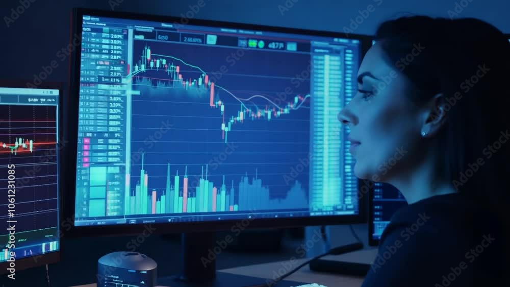 screen night stock digital market analyzing data Woman adult female person urban light blackboard city lighting economy architecture condition illumination culture environment human being warehouse p screen night stock digital market analyzing data Woman adult female person urban light blackboard city lighting economy architecture condition illumination culture environment human being warehouse p