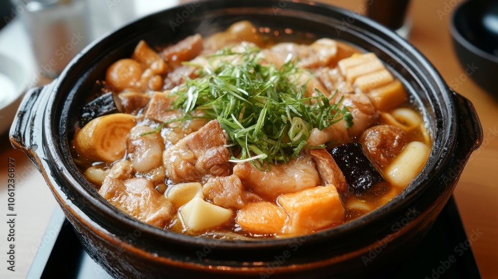 stew with vegetables