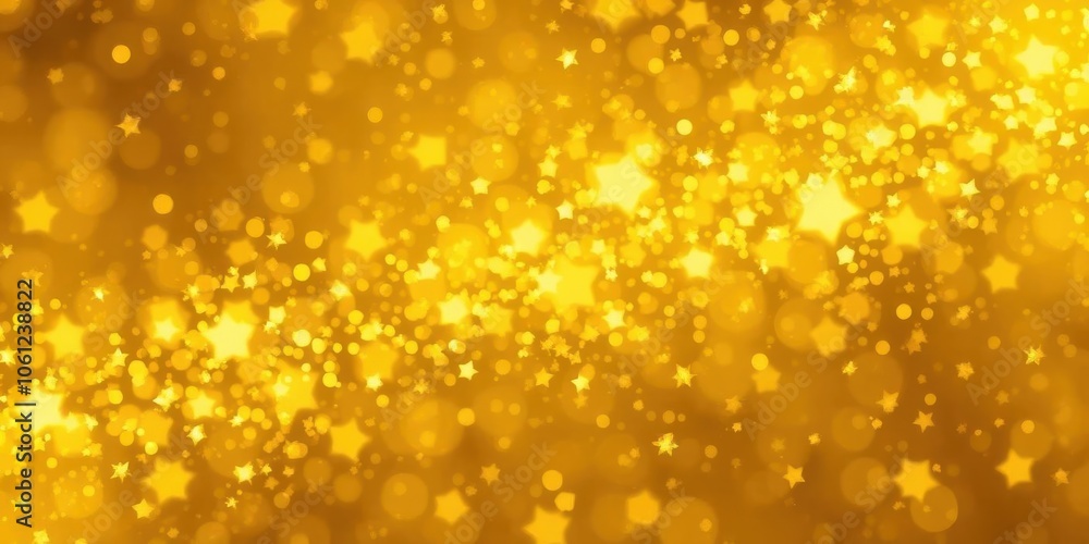 Abstract golden background with a twinkling effect resembling shimmering stars in the night sky, magical Abstract golden background with a twinkling effect resembling shimmering stars in the night sky, magical