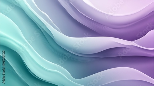 Soft gradient in pastel lavender and teal tones, blending to create a relaxing effect.