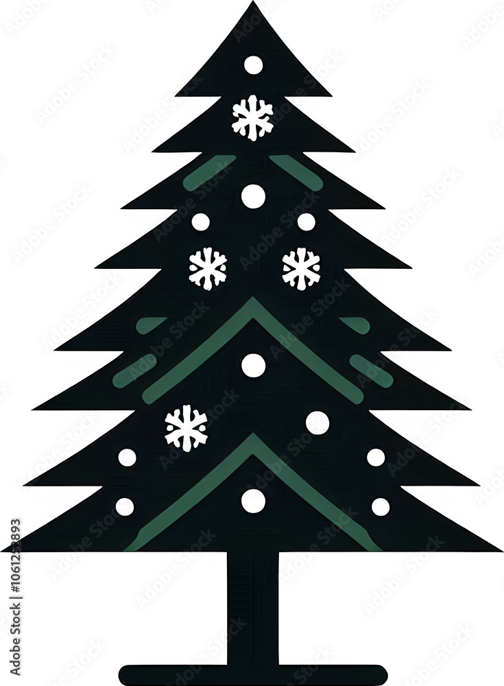 Obraz premium christmas tree