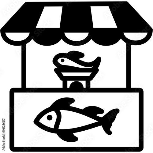 Fish Market Icon