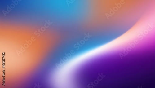 Vibrant Blue, Orange, and Purple Gradient Background with Gentle Blur Effect - Sleek and Contemporary for Digital Art, Banners, Ads, and Creative Projects with a Professional Edge.