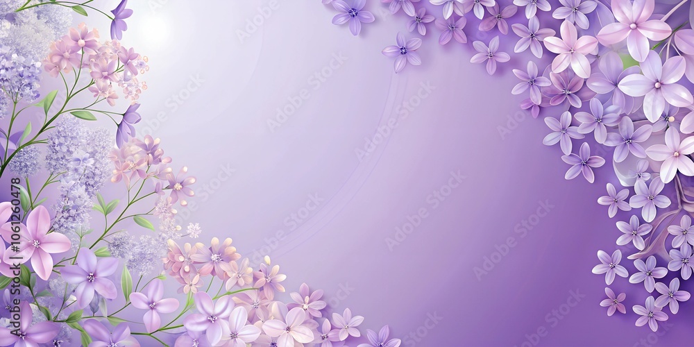 flowers on a white background flowers on a white background