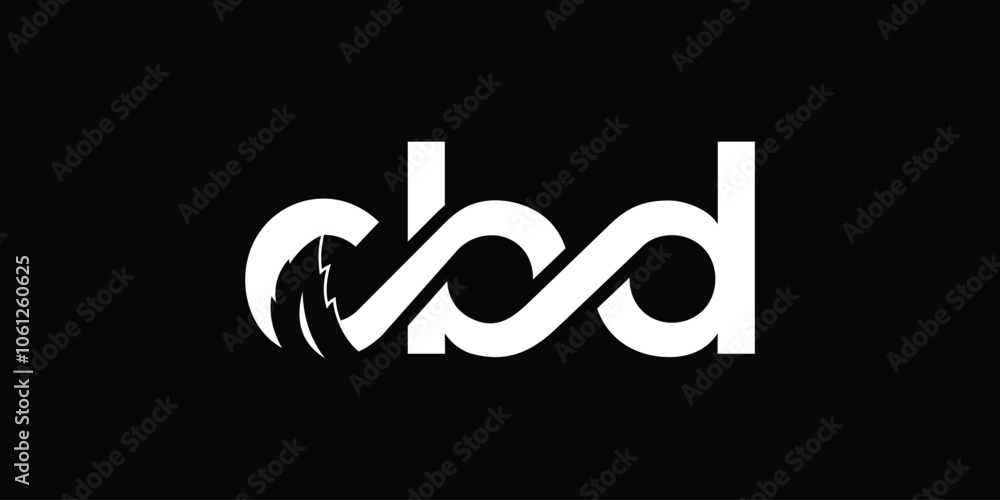 Typography Text CBD Logo Design Inspiration Typography Text CBD Logo Design Inspiration