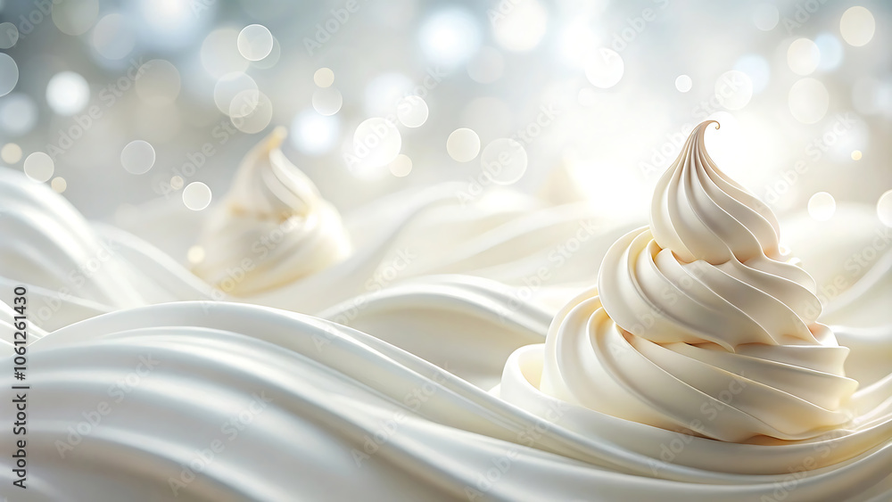 soft white ice cram blurred background soft white ice cram blurred background