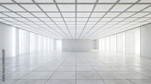 empty white room