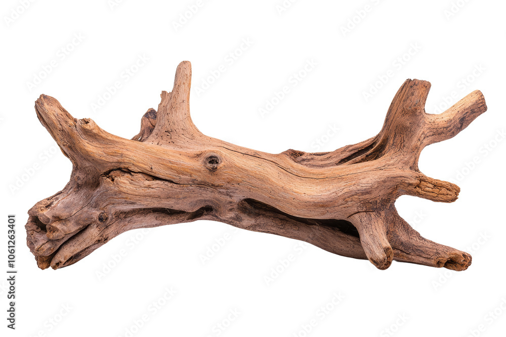 Fototapeta premium Natural Driftwood Piece for Decorative Use