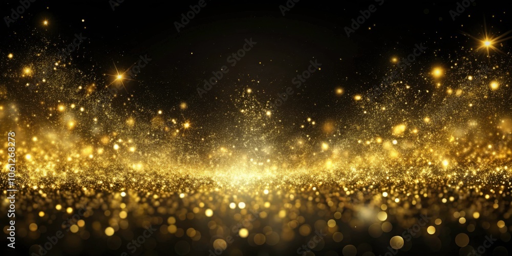 Abstract magic gold dust background over black, magic, gold, dust, abstract, background, black, beautiful, art, shiny, sparkle Abstract magic gold dust background over black, magic, gold, dust, abstract, background, black, beautiful, art, shiny, sparkle