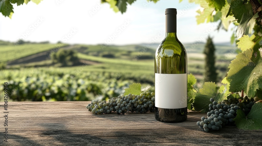 Obraz premium wine vineyard