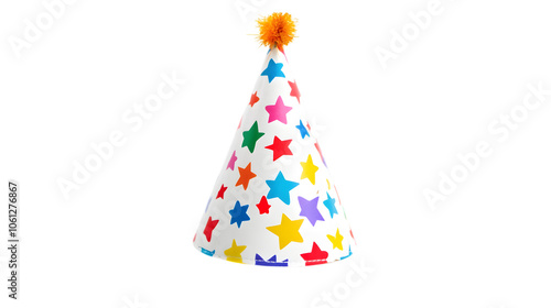 Birthday Cap isolated on white background