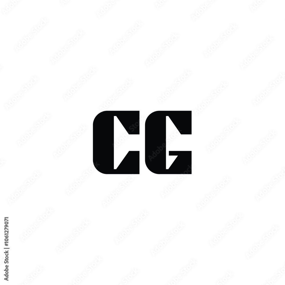 CG monogram logo design letter text name symbol monochrome logotype alphabet character simple logo CG monogram logo design letter text name symbol monochrome logotype alphabet character simple logo