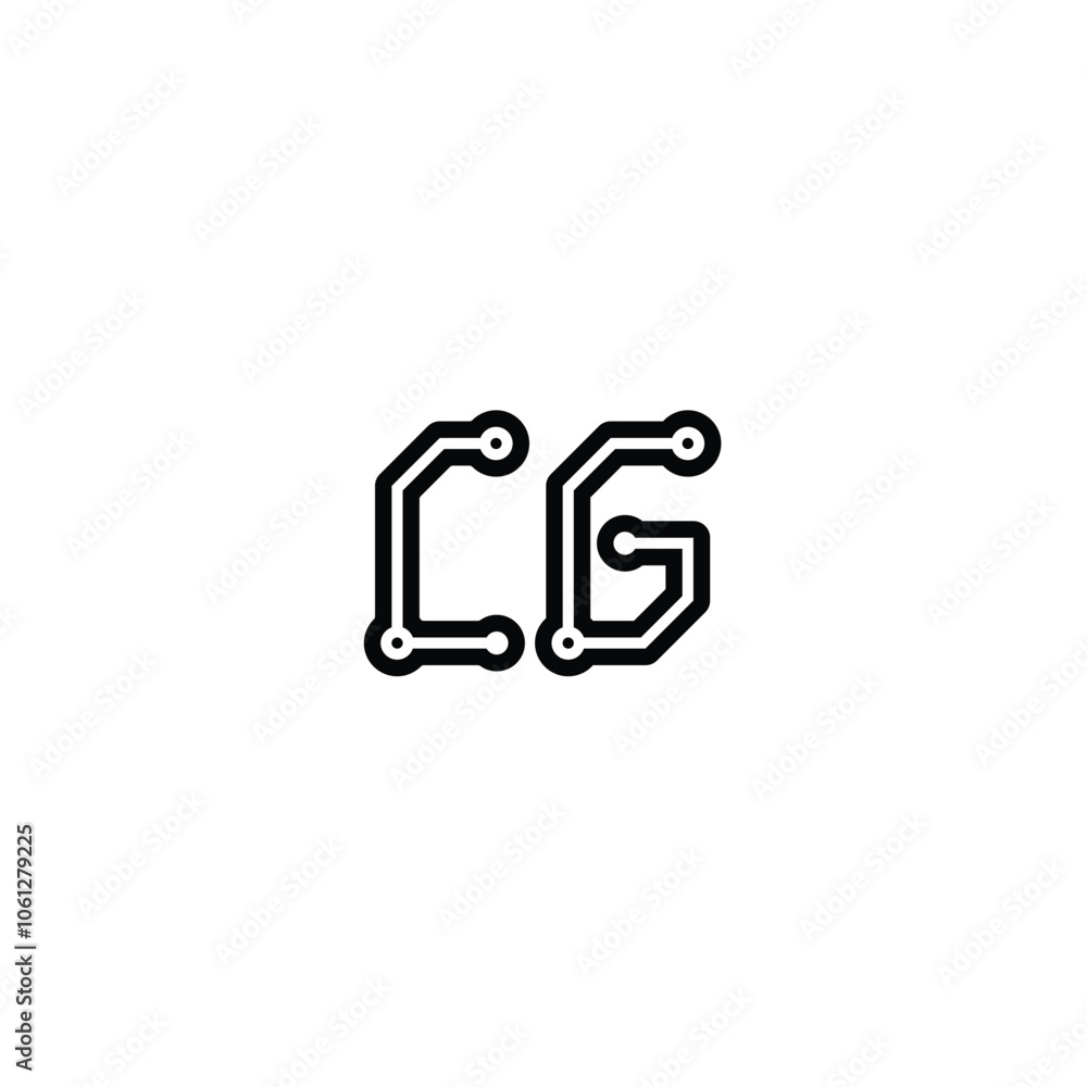 CG monogram logo design letter text name symbol monochrome logotype alphabet character simple logo CG monogram logo design letter text name symbol monochrome logotype alphabet character simple logo