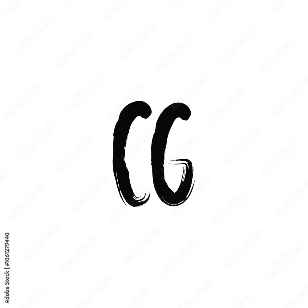 CG monogram logo design letter text name symbol monochrome logotype alphabet character simple logo CG monogram logo design letter text name symbol monochrome logotype alphabet character simple logo