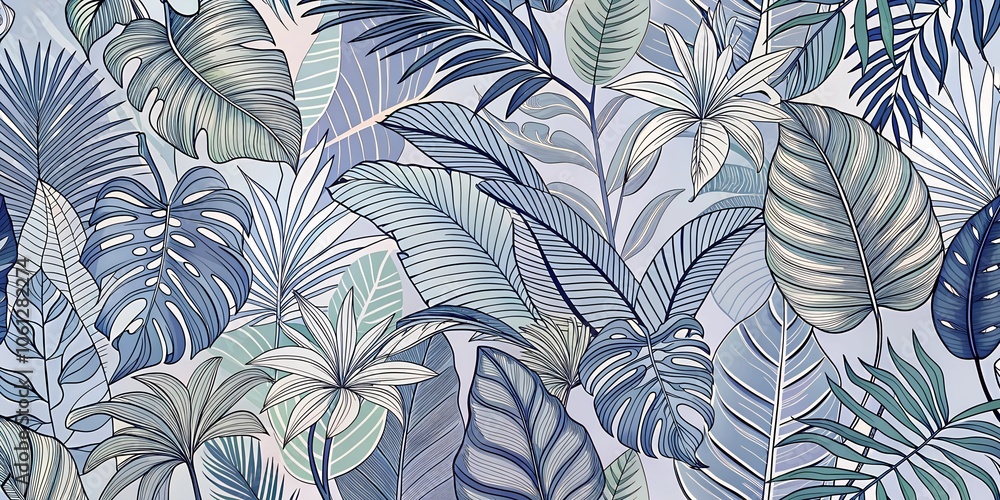 seamless background with leaves seamless background with leaves