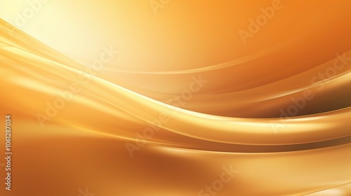 Golden Gradient Smooth Background for Design Projects