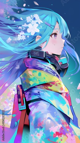 アニメスタイル 　japanese anime style