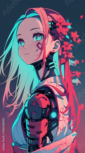 アニメスタイル 　japanese anime style