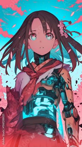 アニメスタイル 　japanese anime style