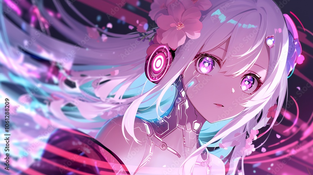 Obraz premium アニメスタイル japanese anime style