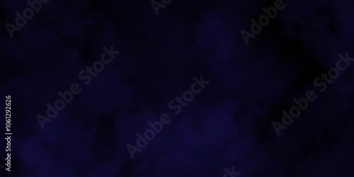 Dark abstract background with blue grunge effect background. blue velvet grunge texture fantasy smooth watercolor painted art design. Dark elegant Royal blue shades aquarelle paint 