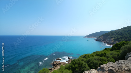 view from the sea