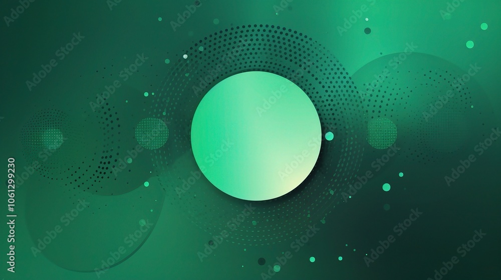 Green Gradient Background with Dotted Textures Green Gradient Background with Dotted Textures
