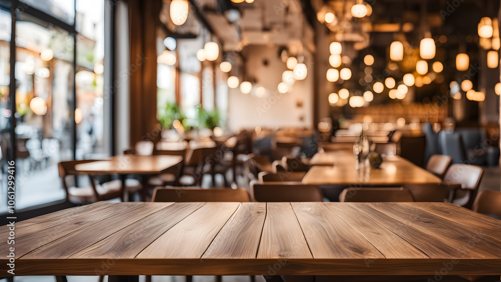 A restaurant with tables and chairs A restaurant with tables and chairs