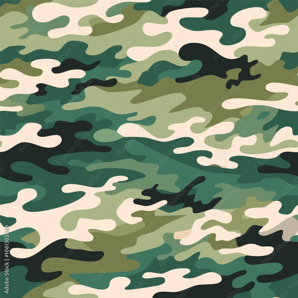 Camouflage seamless pattern Camouflage seamless pattern