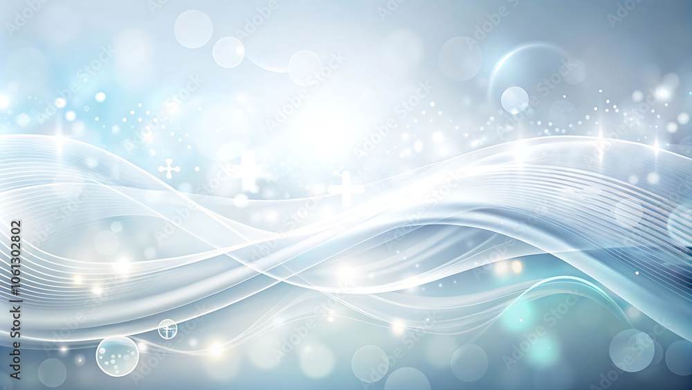 with blurred medical element wave abstract background with blurred medical element wave abstract background