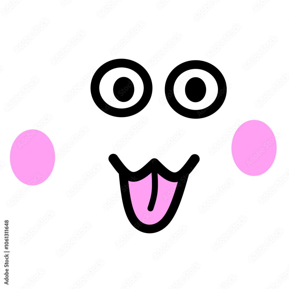 Cute Emoticon, Face Emoticon Cute Emoticon, Face Emoticon