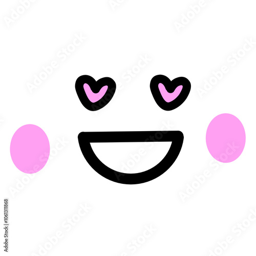 Cute Emoticon, Face Emoticon