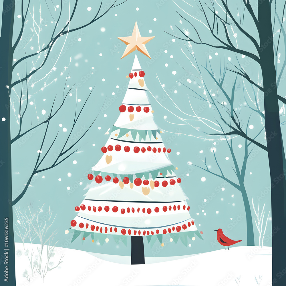 Fototapeta premium Christmas Tree