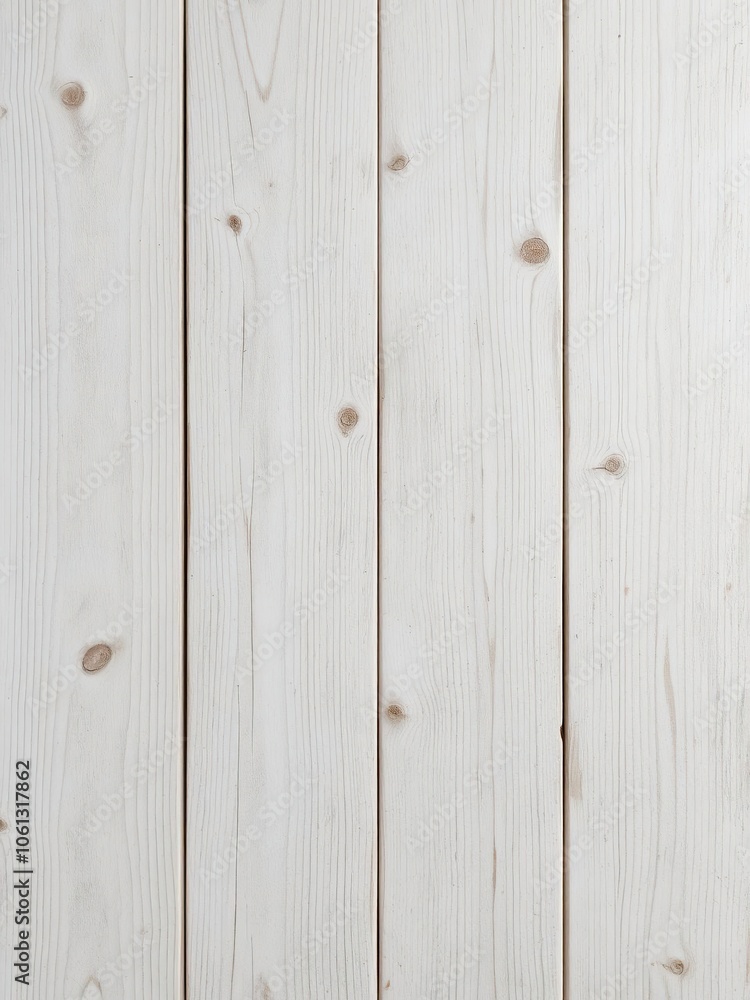 Naklejka premium White wooden boards with a natural texture, perfect for adding a rustic touch to any design project, interior, carpentry, natural