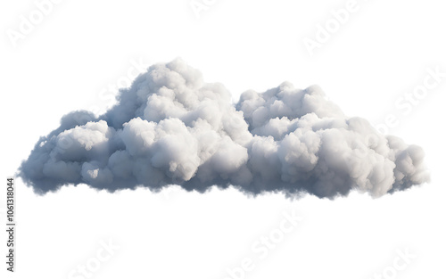 Cloud isolated on transparent background, Cutout clean white cloud transparent background,3d rendering,Collection of random shapes of abstract clouds,white cloud,white natural cloud element,png,Ai