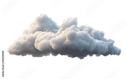 Cloud isolated on transparent background, Cutout clean white cloud transparent background,3d rendering,Collection of random shapes of abstract clouds,white cloud,white natural cloud element,png,Ai