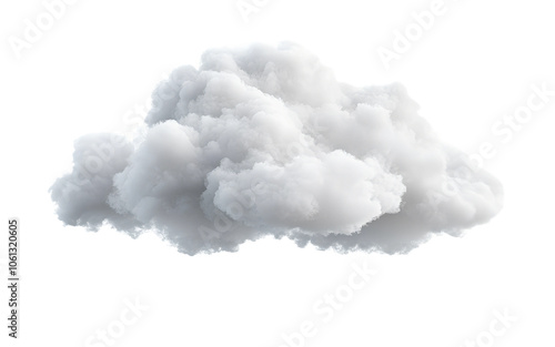 Cloud isolated on transparent background, Cutout clean white cloud transparent background,3d rendering,Collection of random shapes of abstract clouds,white cloud,white natural cloud element,png,Ai