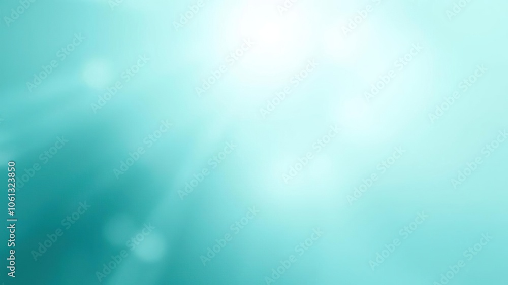 Soft teal light gently radiating from a central point, creating a soothing and ethereal abstract background, teal, gentle, central Soft teal light gently radiating from a central point, creating a soothing and ethereal abstract background, teal, gentle, central