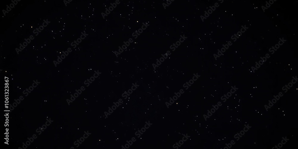 Fototapeta premium Sparkling stars illuminate the dark night sky, cosmos, celestial, peaceful