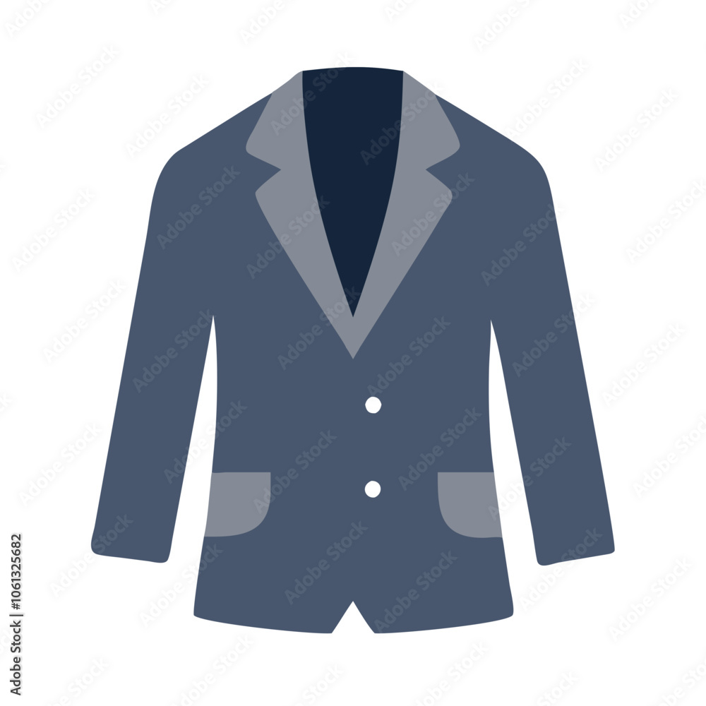 blazer vector icon, dress icon, vector clothing icon - simple vector illustration of a blazer , in a simple and clean style, for business and fashion graphics. clothing flat illustration. blazer vector icon, dress icon, vector clothing icon - simple vector illustration of a blazer , in a simple and clean style, for business and fashion graphics. clothing flat illustration.