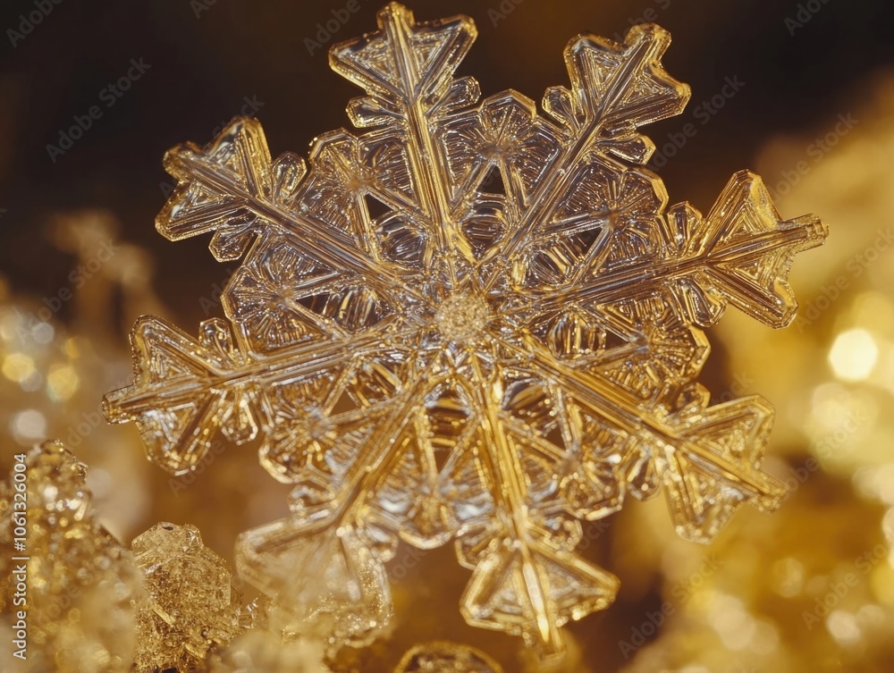 Snowflake Close Up Snowflake Close Up