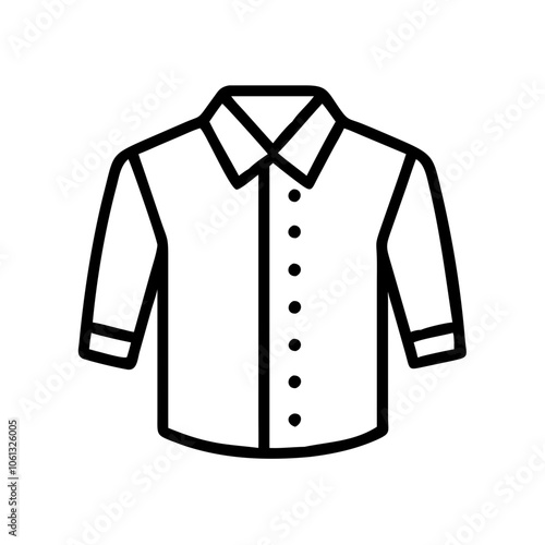 button down shirt  illustration