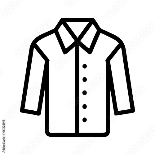button down shirt  illustration