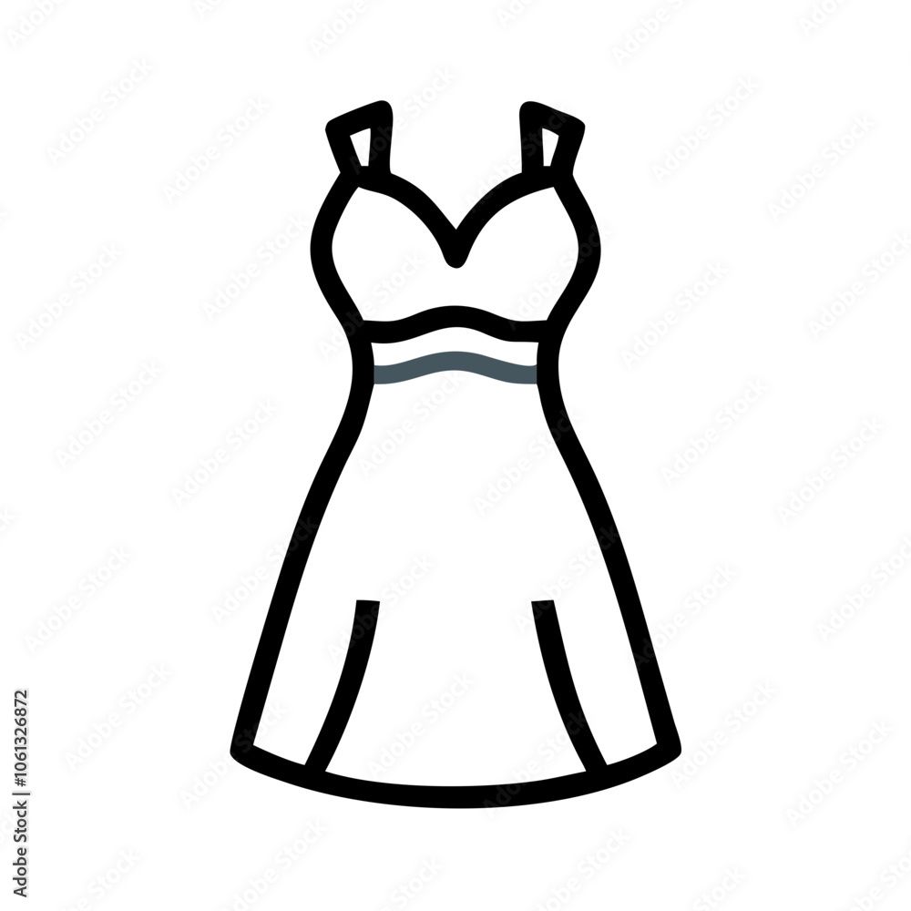 empire waist dress vector, empire waist dress illustration empire waist dress vector, empire waist dress illustration