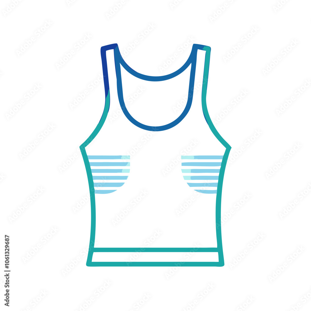 tank top vector icon, dress icon, vector clothing icon - simple vector illustration of a tank top , in a simple and clean style, for business and fashion graphics. clothing flat illustration. tank top vector icon, dress icon, vector clothing icon - simple vector illustration of a tank top , in a simple and clean style, for business and fashion graphics. clothing flat illustration.