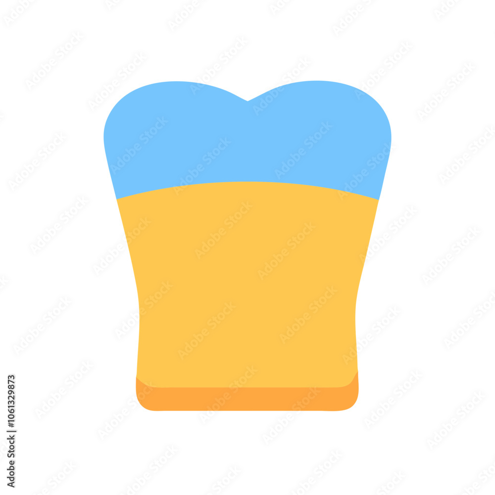 tube top vector icon, dress icon, vector clothing icon - simple vector illustration of a tube top , in a simple and clean style, for business and fashion graphics. clothing flat illustration. tube top vector icon, dress icon, vector clothing icon - simple vector illustration of a tube top , in a simple and clean style, for business and fashion graphics. clothing flat illustration.