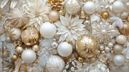 Elegant Christmas Ornament Collection 
