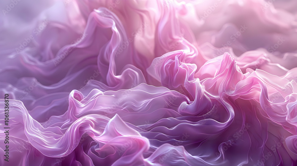 Abstract Background with Pink Swirls Abstract Background with Pink Swirls