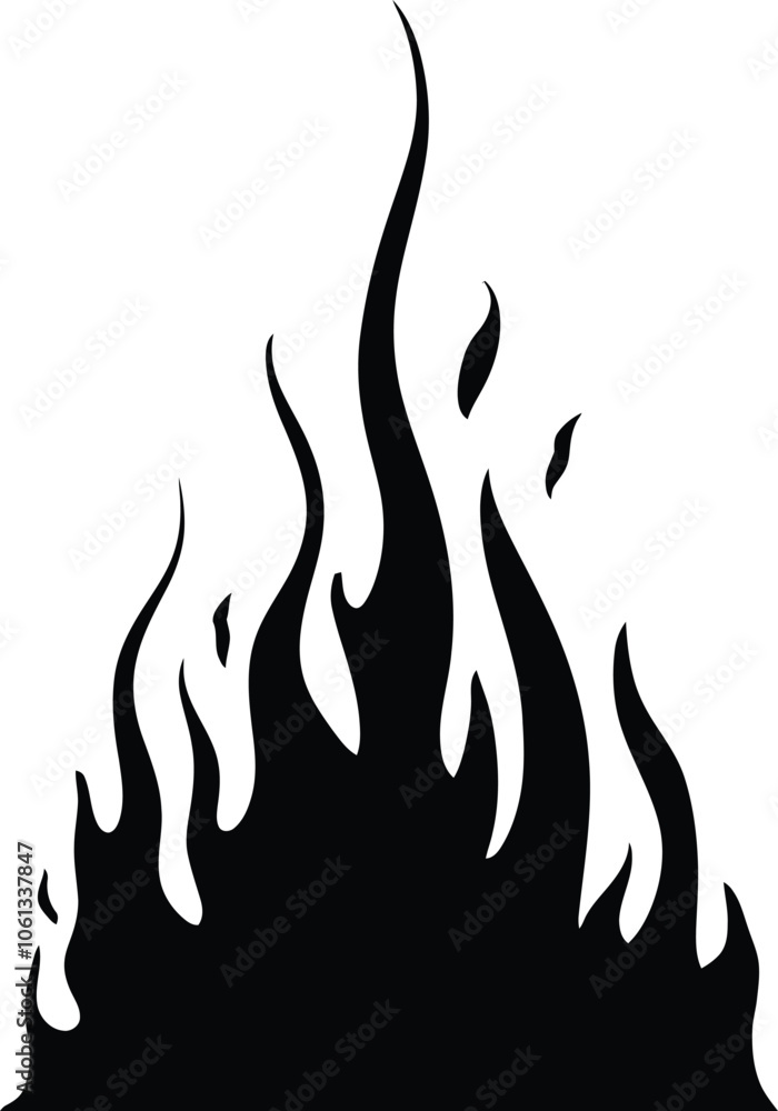 fire flames on white fire flames on white