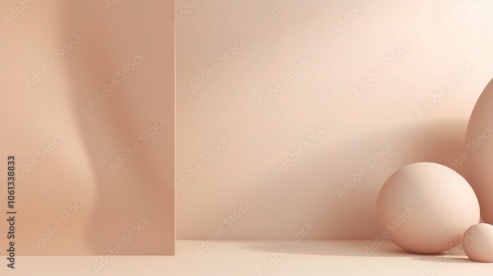 Minimalist Beige Background with Subtle Texture and Gradients Minimalist Beige Background with Subtle Texture and Gradients